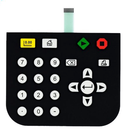 Giocattoli a pannello singolo con tastiera in silicone che fanno interruttore a membrana del modulo macchina