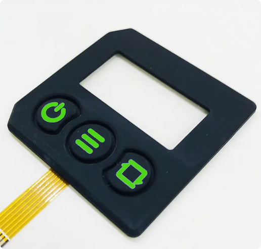 Tastiera impermeabile con pellicola in PVC e gomma siliconica